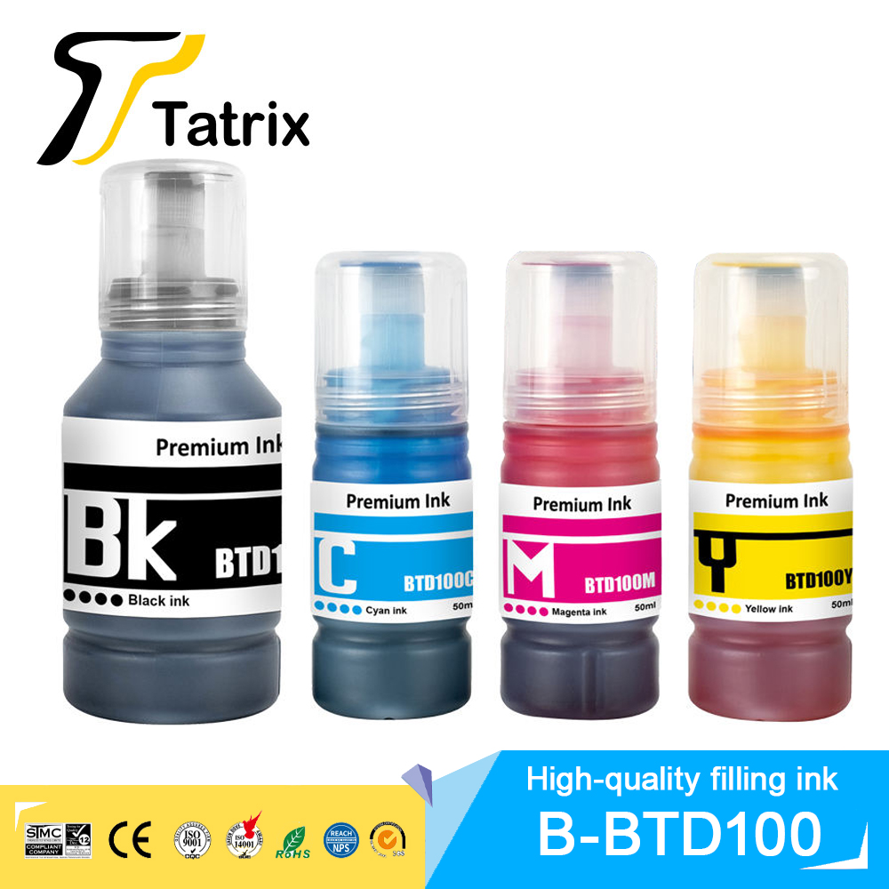 Fountain Pen Bottled Ink - Tatrix BTD100 BTD-100 BTD100BK Inchiostro di